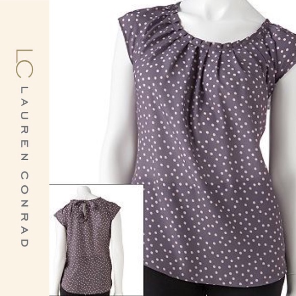 LC Lauren Conrad Tops - Lauren Conrad Sleeveless Blouse - New With Tags